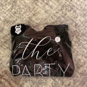 NWT “the party” black swimsuit